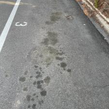 Asphalt-parking-lot-oil-stain-removal-Spokane-WA 0